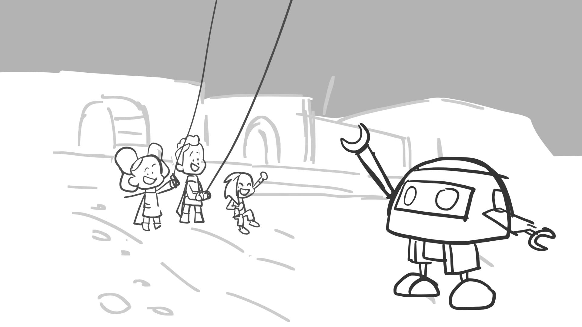 Fun with Nubs — Ep. 119, lámina 110, storyboard by Melissa Ballesteros